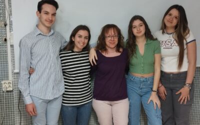 Finalistas concurso The Challenge de la fundación La Caixa, alumnos 1º Bachillerato