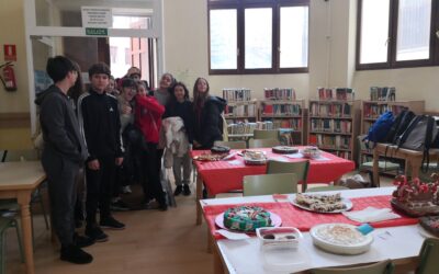 Sharing Christmas cakes