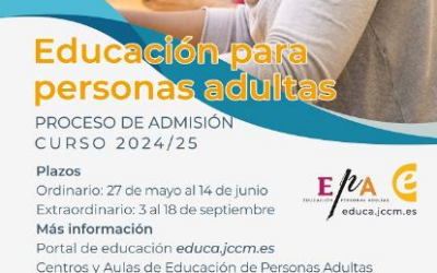 Bachillerato Nocturno y a Distancia: preinscripción y matrícula curso 24/25