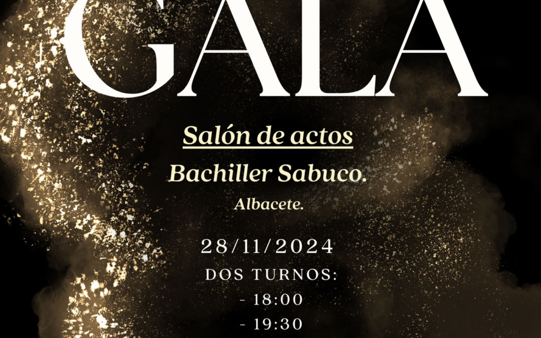 Gala pro viaje de estudios de los alumnos de 2º de bachillerato