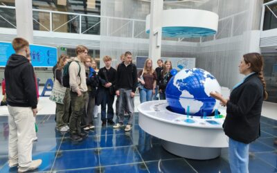 Students and teachers from Lappeenrannan Lyseon lukio are visiting us this week