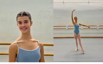 Marina Zamorano Olmo, alumna de 3º ESO, admitida en los cursos de verano de The Royal Ballet School y English National Ballet School